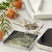 逆ループ指紋 キーホルダー (正面右)