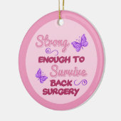 逆側手術回復 セラミックオーナメント (左)