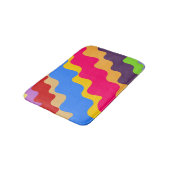 逆傾斜の波状パターン バスマット (アングル)