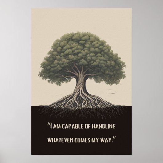 逆境の中の強さ ポスター (正面)