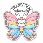 逆境を変える蝶の防水 シール (正面)