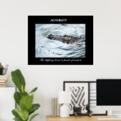 逆境 ポスター (ホームオフィス)