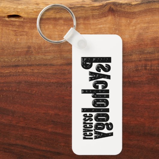 逆心理学 キーホルダー (正面)