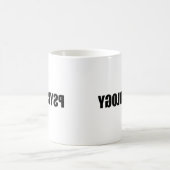 逆心理学 コーヒーマグカップ (中央)