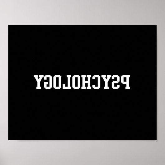 逆心理学 ポスター (正面)