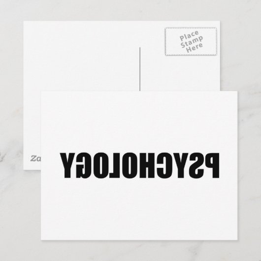 逆心理学 ポストカード (正面/裏面)