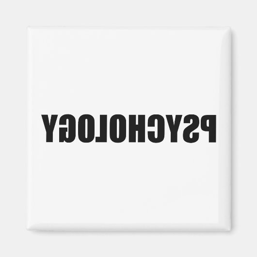 逆心理学 マグネット (正面)