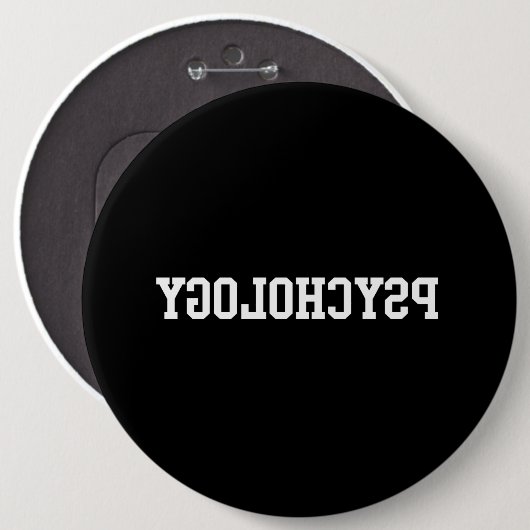 逆心理学 缶バッジ (正面&裏面)