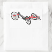 逆曲トライク 長方形シール (バッグ)