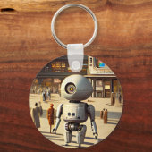 逆未来型ロボット キーホルダー (正面)