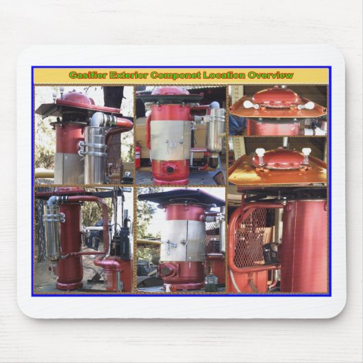 逆流式ガス化装置 マウスパッド (正面)