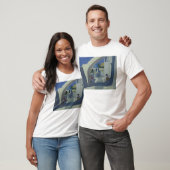 逆立ちSantorini Tシャツ (ユニセックス)