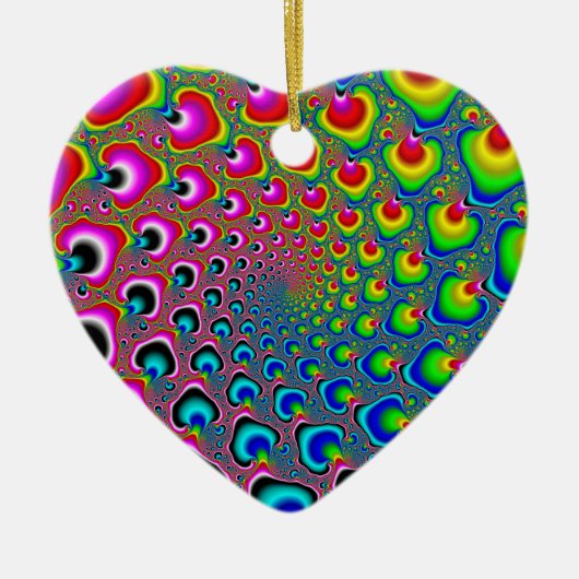 逆緩和曲線 セラミックオーナメント (正面)