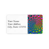 逆緩和曲線 ラベル (正面)