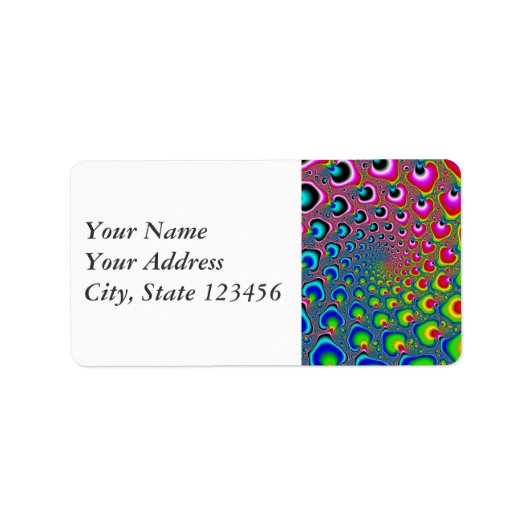 逆緩和曲線 ラベル (正面)