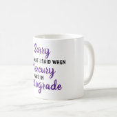 逆行のコーヒー・マグの水星 コーヒーマグカップ (正面右)