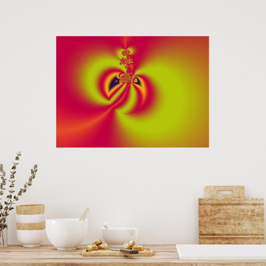 逆行軸受 ポスター (キッチン)