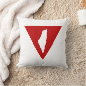 逆赤三角形ケフィエ クッション (ブランケット)