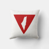 逆赤三角形ケフィエ クッション (裏面)