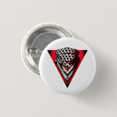 逆赤三角形ケフィエ 缶バッジ (正面&裏面)