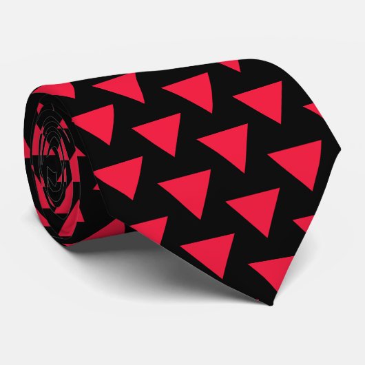 逆赤三角形 ネクタイ (ロール)