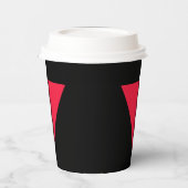 逆赤三角形 紙コップ (左)