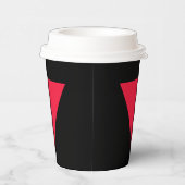 逆赤三角形 紙コップ (右)