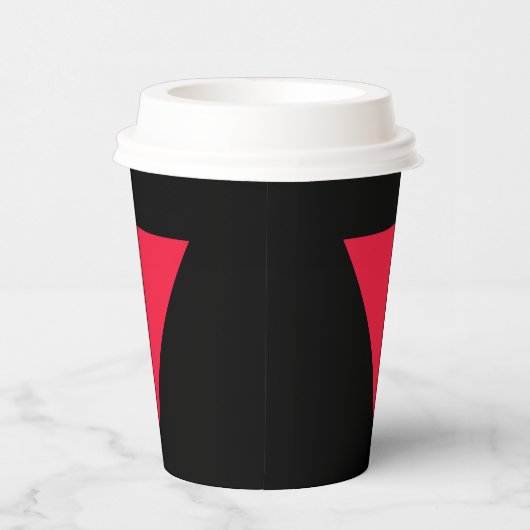 逆赤三角形 紙コップ (右)