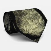 逆転させたループ指紋 ネクタイ (ロール)