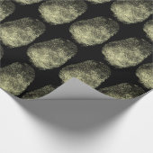 逆転させたループ指紋 ラッピングペーパー (角)