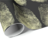 逆転させたループ指紋 ラッピングペーパー (ロールコーナー)