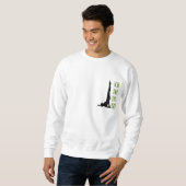 逆転のヨガの姿勢ライトTシャツ スウェットシャツ (正面フル)