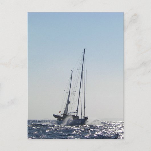 逆風と太陽 ポストカード (正面)