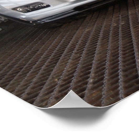 透かしのないポスター – ZR1および2 Z06コルベット ポスター (角)