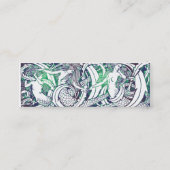 透かしのプロフィールカード スキニー名刺 (裏面)