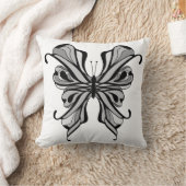 透かし模様の蝶装飾用クッション クッション (ブランケット)