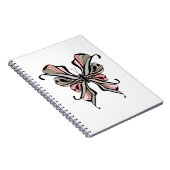 透かし模様の蝶 ノートブック (右側)