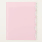 透かし模様の蝶 プランナー手帳 (裏面)