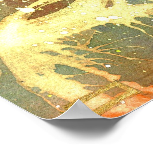 透かし ポスター (角)