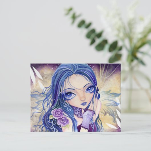 透けて見る – はがき (スタンド正面)