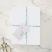 透エレガントかしモノグラム ギフトタグ (より糸つき)