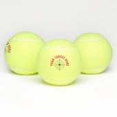 透カスタム明な十字型ロゴの射的  テニスボール (マルチ)