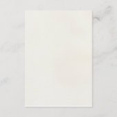 透光性水色フローラ結婚詳細カード エンクロージャーカード (裏面)