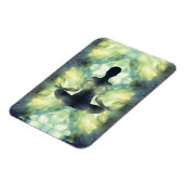 透光性瑪瑙のヨガアサナ マグネット (左側)