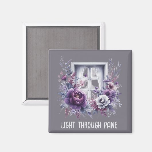 透光窓ガラス勇気付けられる磁石 マグネット (正面/裏面)