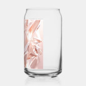 透明お洒落ガラス効果デザイン缶 ガラス缶 (左)