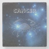 透明がん ストーンコースター (正面)