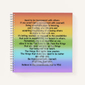 透明である ノートブック (正面)