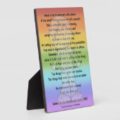 透明である フォトプラーク (側面)