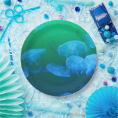 透明なくらげ ペーパープレート (パーティー)